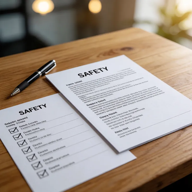 Documenti e checklist per la sicurezza sul lavoro