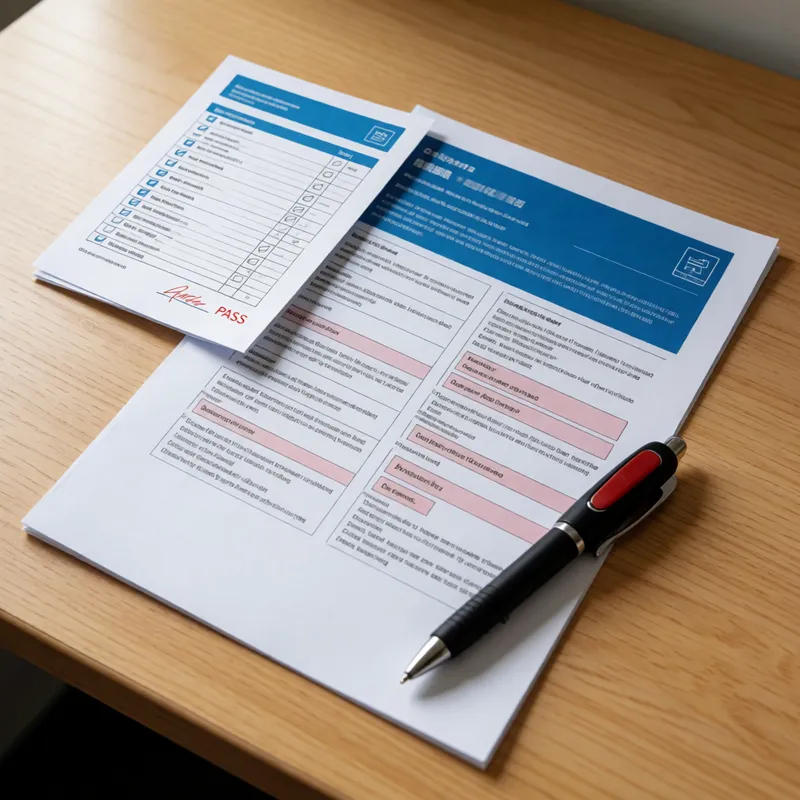 Report e checklist di verifica della sicurezza